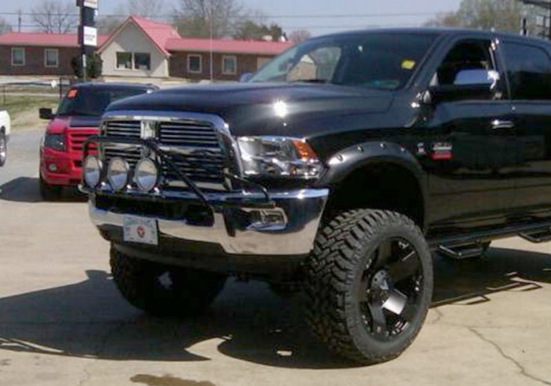 N-Fab Pre-Runner Light Bar 10-17 Dodge Ram 2500/3500 - Tex. Black - Mammoth Racing -