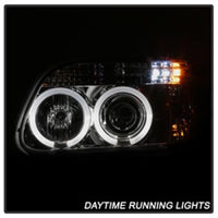 Spyder Ford Explorer 95-01 1PC Projector Headlights LED Halo Chrm PRO-YD-FEXP95-HL-1PC-C - Mammoth Racing -