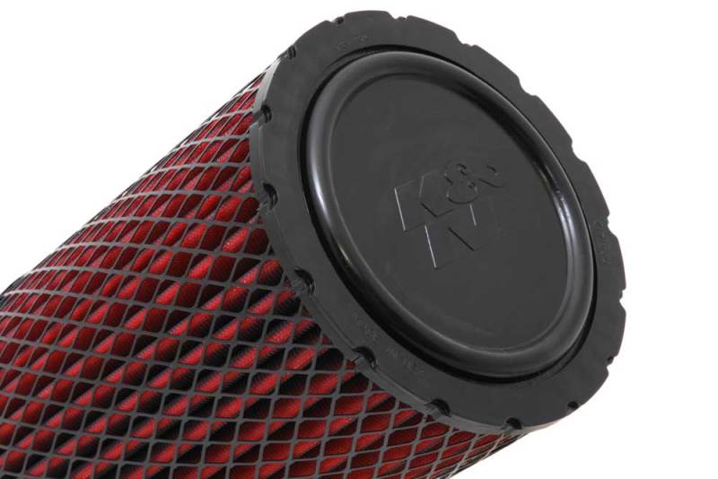 K&N Round Radial Seal 9-1/4in OD 5-1/4in ID 12-3/4in H Standard Replacement Air Filter - HDT - Mammoth Racing -