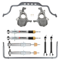 Belltech 21+ GM SUV SWB Only 2wd/4wd Front and Rear Lowering Kit w/ Performance Struts - Mammoth Racing -