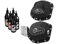 aFe Pro Series Rear Differential Cover Black w/Gear Oil 20-21 Jeep Gladiator (JT) V6 3.6L - Mammoth Racing -