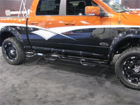 N-Fab Nerf Step 09-15.5 Dodge Ram 1500 Crew Cab 5.7ft Bed - Gloss Black - Bed Access - 3in - Mammoth Racing -