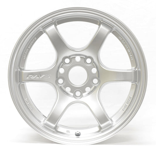 Gram Lights 57dr 18x9.5 +38 5-114.3 Ceramic Pearl Wheel (Min Order Qty 20) - Mammoth Racing -