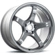 Gram Lights 57cr 17x9 +22 5x114.3 Glossy Gray Wheel (moq 20) - Mammoth Racing -