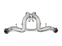 Akrapovic 16-17 McLaren 540C 570S Slip-On Line (Titanium) w/ Carbon Tips - My Store