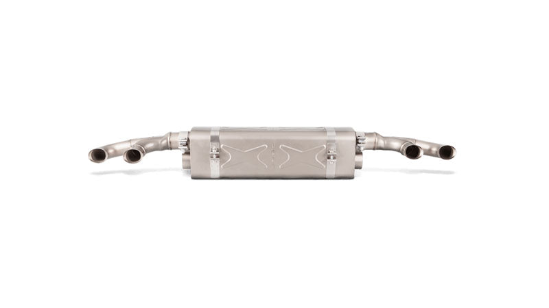 Akrapovic 16-17 Porsche 911 Turbo/Turbo S (991.2) Slip-On Line (Titanium) (Req. Tips/Diffuser) - My Store