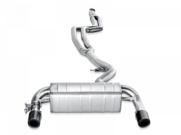 Akrapovic 12-15 BMW 335i (F30 F31) Evolution Line Cat Back (SS) w/ Carbon Tips (Req. Link Pipe) - My Store