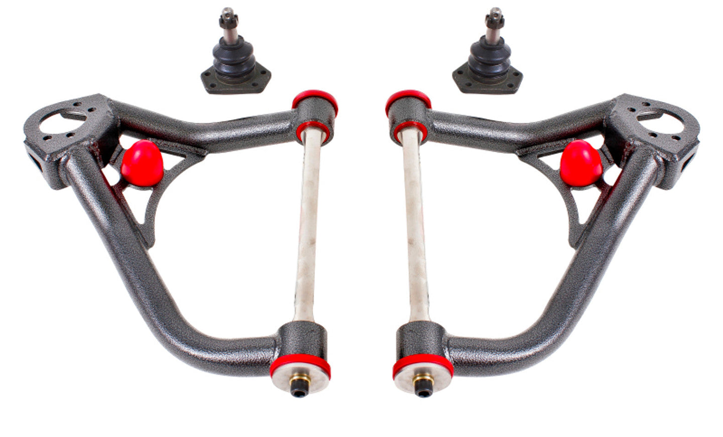 BMR 67-69 1st Gen F-Body Pro-Touring Upper A-Arms w/ Tall Ball Joint (Delrin) - Black Hammertone - My Store