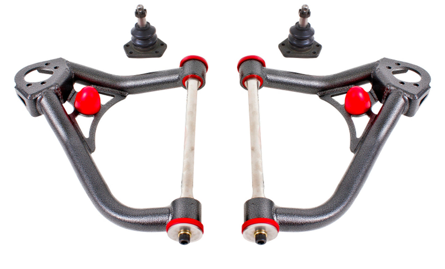 BMR 67-69 1st Gen F-Body Pro-Touring Upper A-Arms w/ Tall Ball Joint (Delrin) - Black Hammertone - My Store