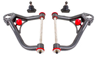 BMR 67-69 1st Gen F-Body Pro-Touring Upper A-Arms w/ Tall Ball Joint (Delrin) - Black Hammertone - My Store