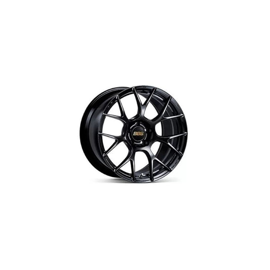 BBS RE-V7 18x8.5 5x112 ET42 Gloss Black Wheel - 82mm PFS/Clip Required