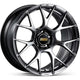 BBS RE-V7 18x9 5x114.3 ET45 Diamond Black Wheel -82mm PFS/Clip Required - Mammoth Racing -