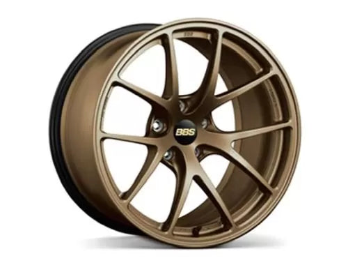 BBS RI-A 18x9.5 5x120 ET40 Matte Bronze Wheel -82mm PFS/Clip Required - Mammoth Racing -
