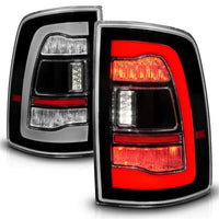 ANZO 09-18 Dodge Ram 1500 Sequential LED Taillights Black - Mammoth Racing -