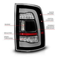 ANZO 09-18 Dodge Ram 1500 Sequential LED Taillights Black - Mammoth Racing -