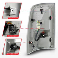 ANZO 21-23 Ford F-150 LED Taillights Seq. Signal w/BLIS Cover - Black (For Factory Halogen ONLY) - Mammoth Racing -