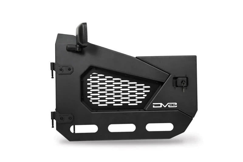 DV8 Offroad 18-22 Jeep Wrangler JL/JT Spec Series Half Doors - Rear Set - Mammoth Racing -