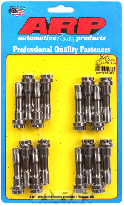ARP Custom Age 625+ Carrillo, Lentz, Ferrea 16Pk Rod Bolts - Mammoth Racing -