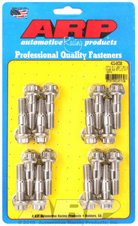 ARP M10 x 1.25/1.50 x 48 Stainless Steel 12pt Broached Stud Kit (16/pkg) - Mammoth Racing -