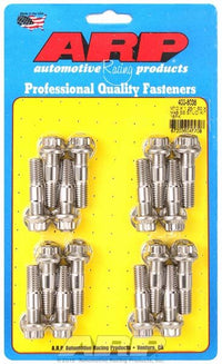 ARP M10 x 1.25/1.50 x 48 Stainless Steel 12pt Broached Stud Kit (16/pkg) - Mammoth Racing -
