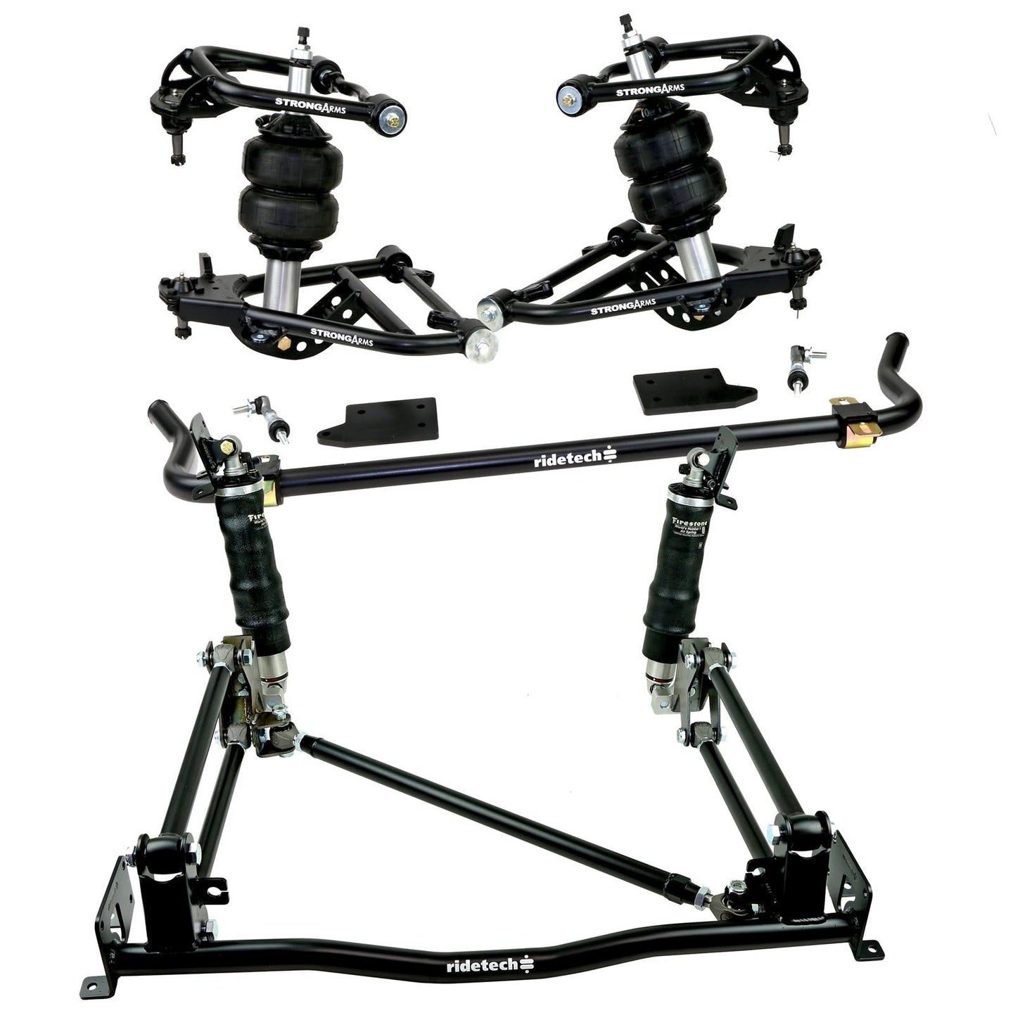 Ridetech 55-57 Chevy w/ Two Piece Frame TQ Air Suspension System - Mammoth Racing -