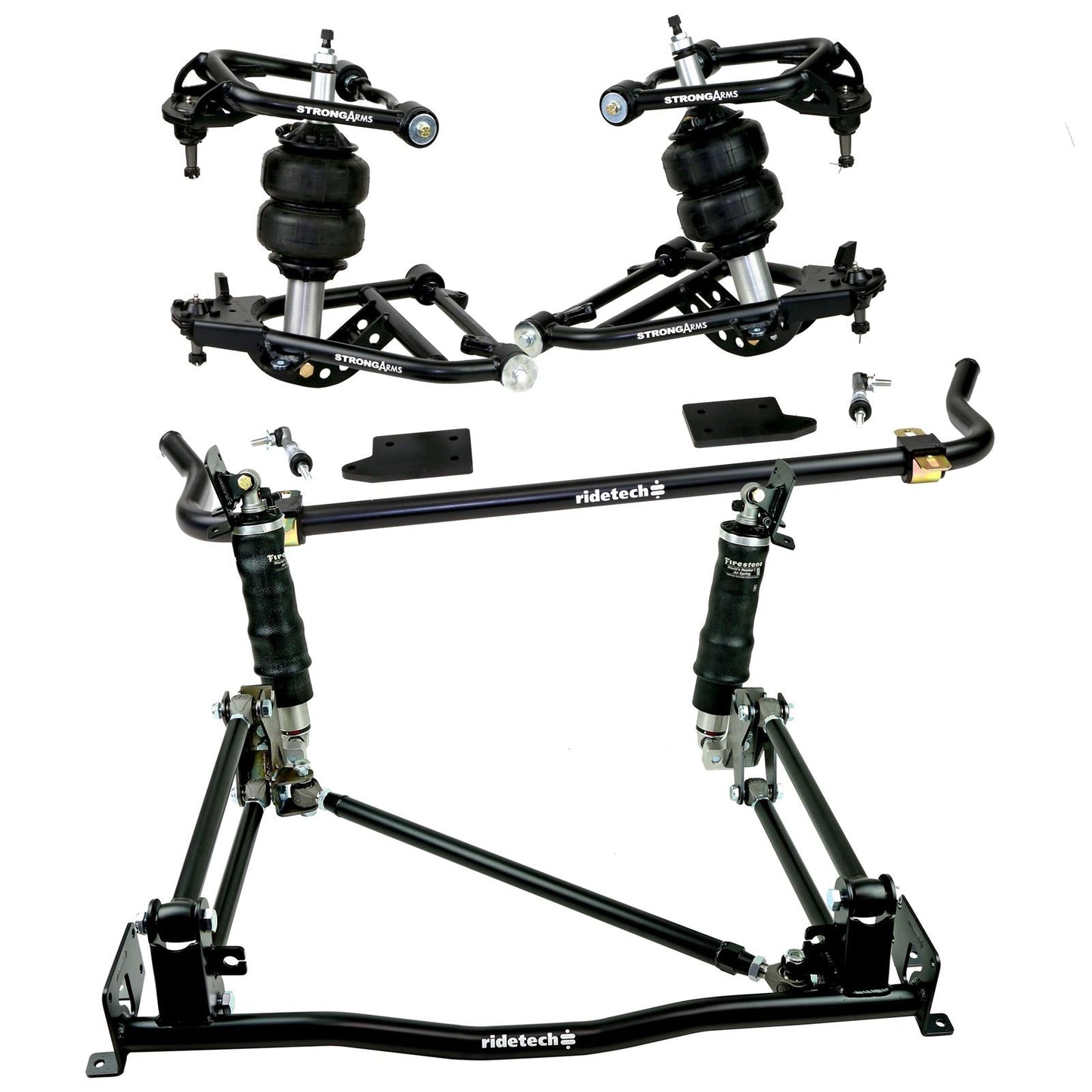 Ridetech 55-57 Chevy w/ Two Piece Frame TQ Air Suspension System - Mammoth Racing -