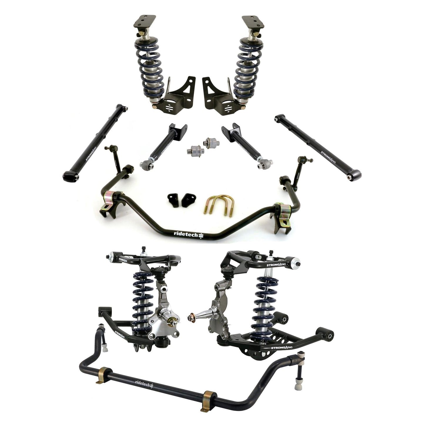 Ridetech 68-72 GM A-Body CoilOver System - Mammoth Racing -