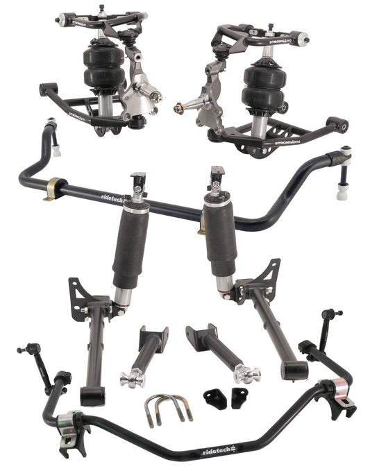 Ridetech 68-72 GM A-Body TQ Air Suspension System - Mammoth Racing -