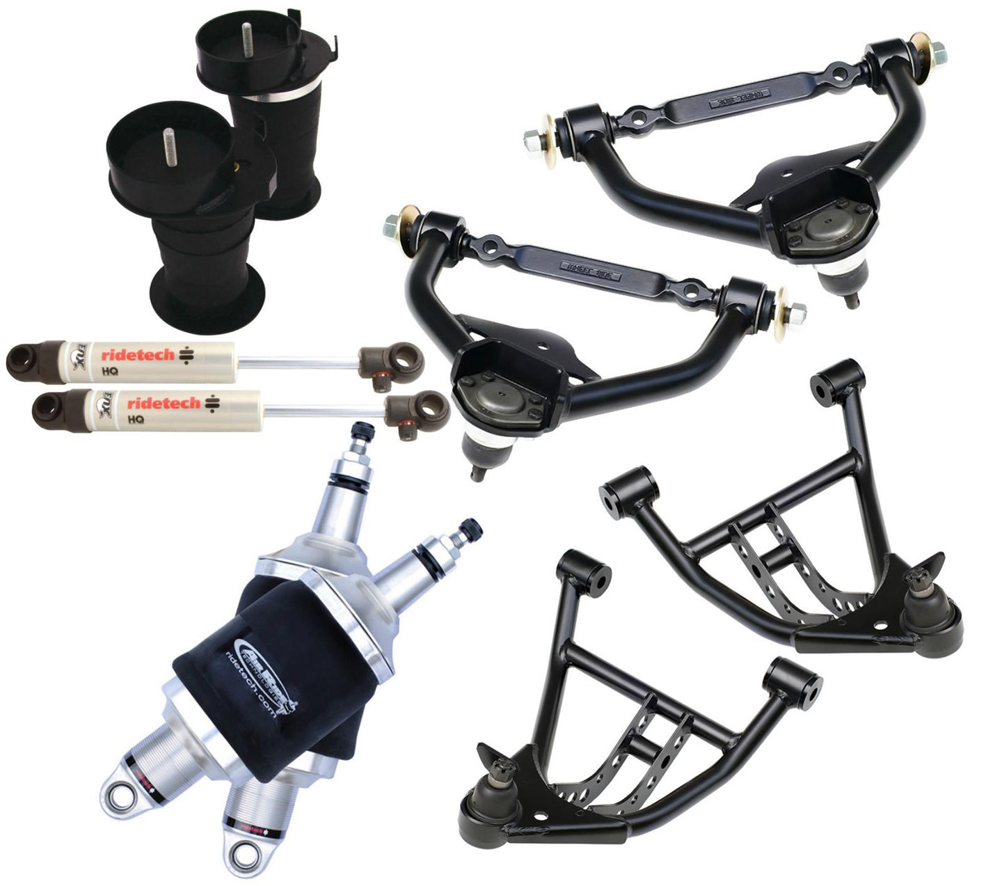 Ridetech 91-96 GM B-Body Air Suspension System - Mammoth Racing -