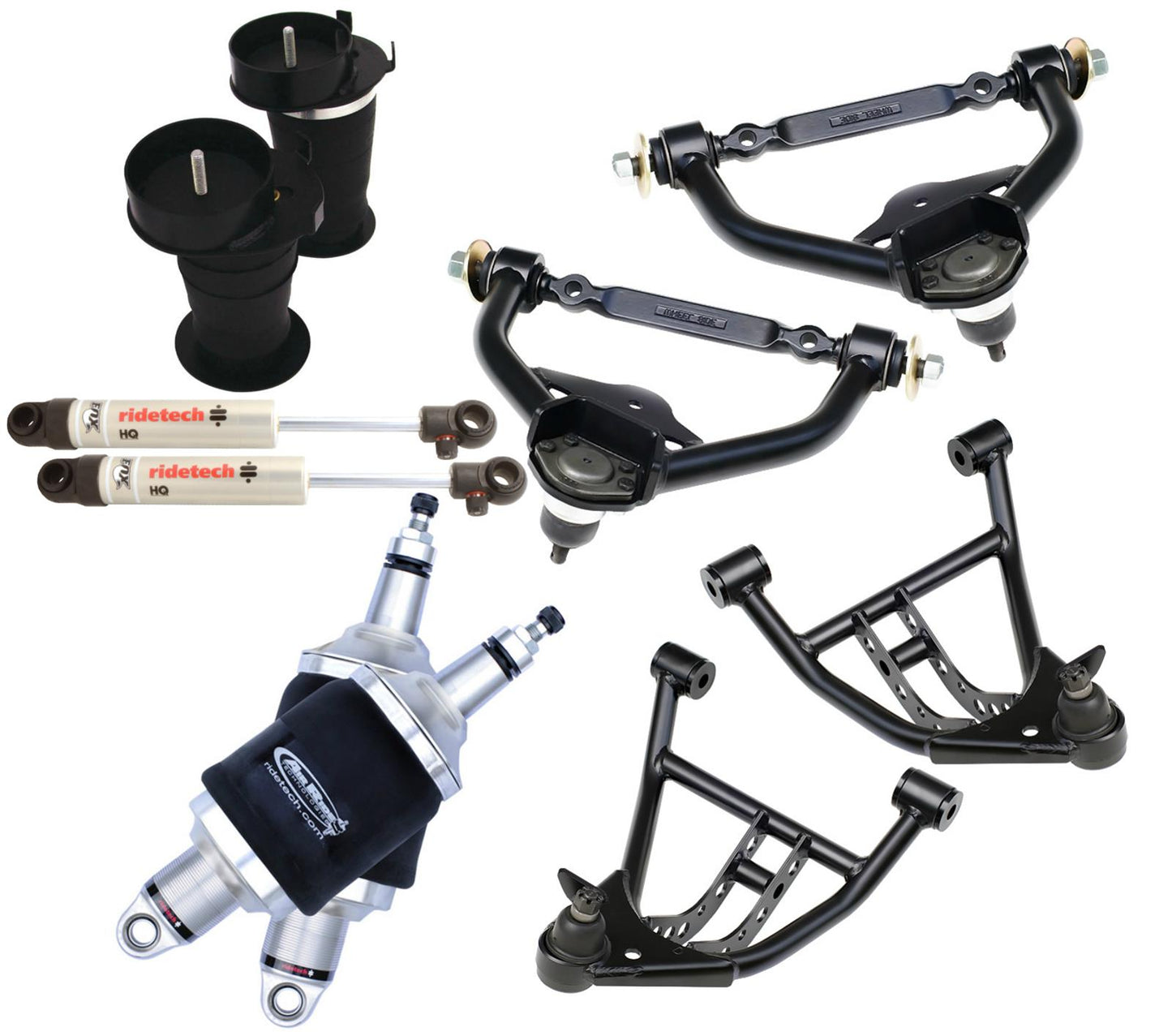 Ridetech 91-96 GM B-Body Air Suspension System - Mammoth Racing -