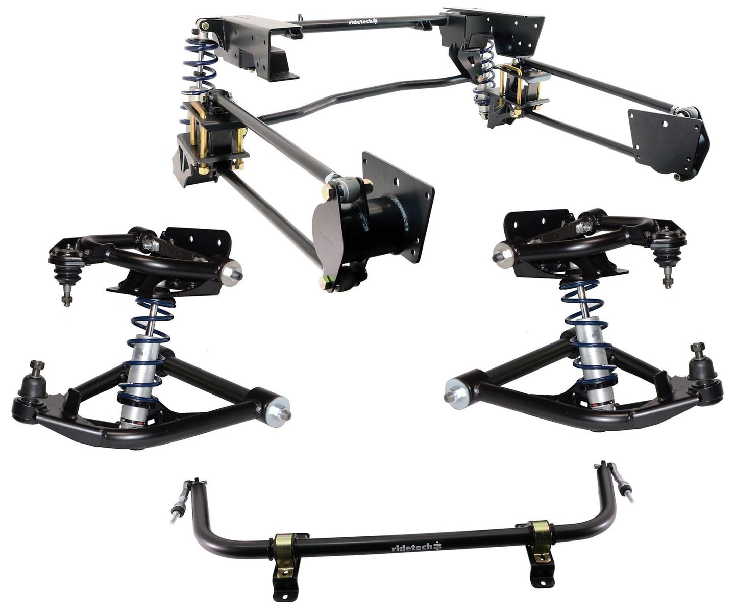 Ridetech 73-87 Chevrolet C10 TQ CoilOver Suspension System - Mammoth Racing -