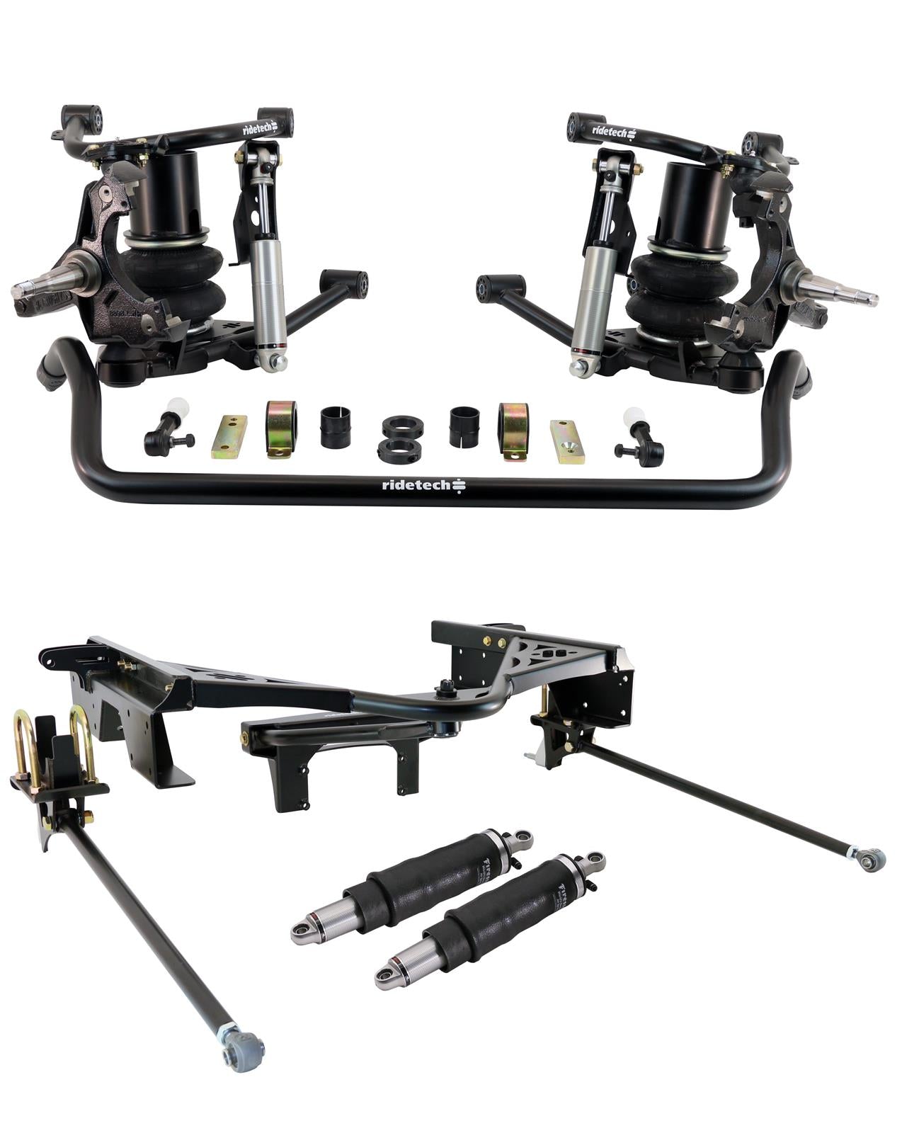 Ridetech 90-93 Chevy C1500 and 454ss Air Suspension System - Mammoth Racing -