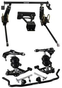 Ridetech 82-03 Chevy S10 S15 Sonoma w/ 8.5in Differential HQ Air Suspension System - Mammoth Racing -