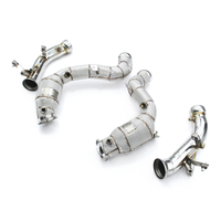 Custom 300 Cell Catted Downpipe Header System for Mercedes‑Benz E63 E63S AMG GT C 4.0TT