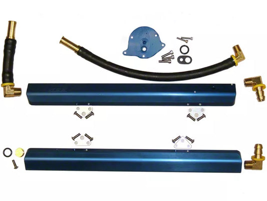BBK 11-17 Ford Mustang 5.0L Coyote High Flow Billet Aluminum Fuel Rail Kit - My Store