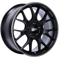 BBS RE-V7 18x8.5 5x112 ET42 Diamond Black Wheel -82mm PFS/Clip Required - Mammoth Racing -