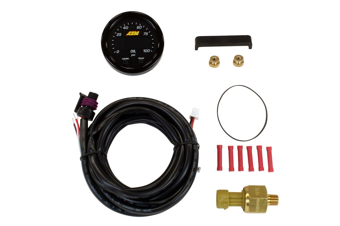 AEM X-Series Pressure 0-100psi Gauge Kit - My Store