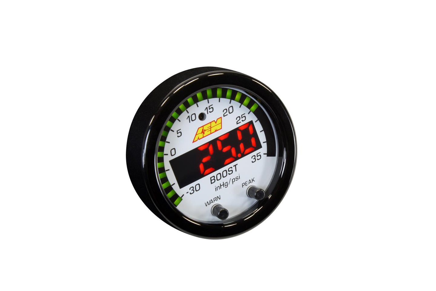 AEM X-Series Boost Pressure -30inHg 35psi Gauge - My Store
