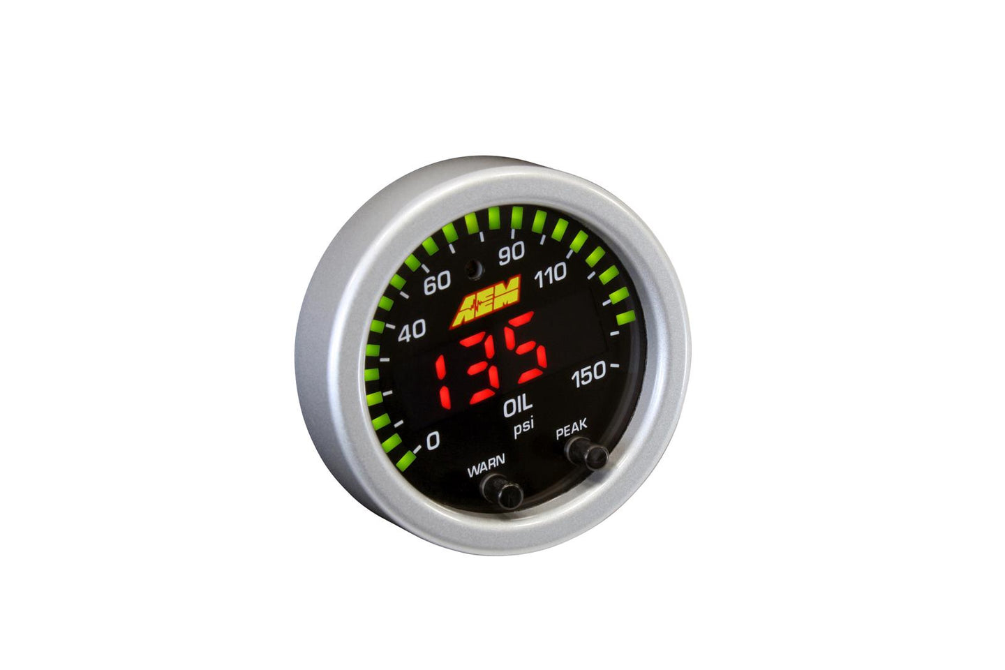 AEM X-Series 0-150 Oil Pressure Gauge Kit - My Store