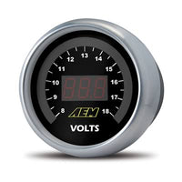 AEM 52mm Voltmeter Digital Gauge - My Store