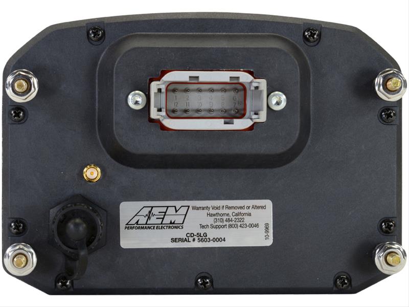 AEM Cd-5g Carbon Digital Dash Display w/ Interal 10Hz GPS & Antenna - My Store