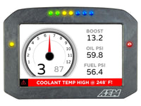 AEM Cd-7g Carbon Flush Digital Dash Display w/ Internal 20Hz GPS & Antenna - My Store