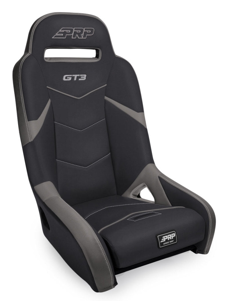 PRP GT3 Rear Suspension Seat- Black/Grey - Mammoth Racing -