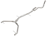 aFe 20-21 Audi A4 L4-2.0L (t) MACH Force-Xp 3in to 2-1/2in Stainless Steel Cat-Back Exhaust System - Mammoth Racing -