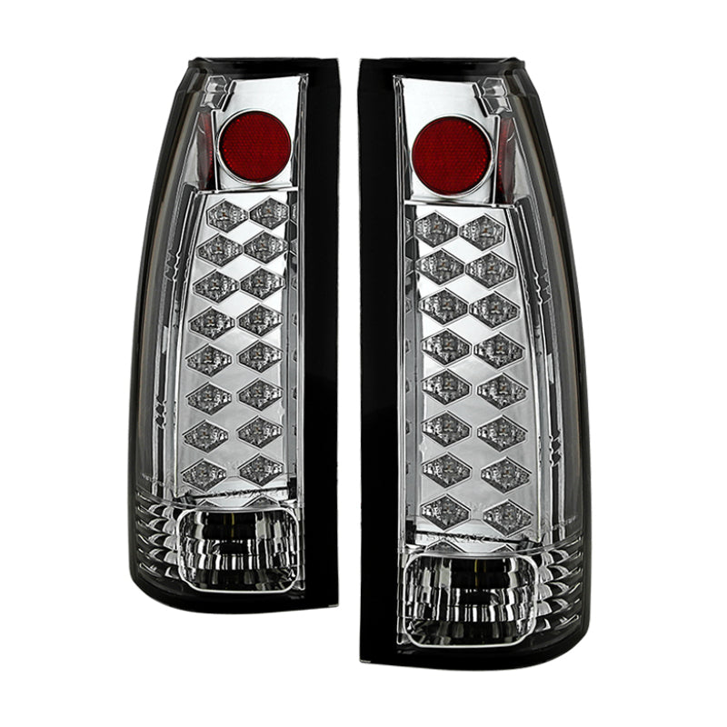 Spyder Chevy C/K Series 1500 88-98/Blazer 92-94 LED Tail Lights Chrm ALT-YD-CCK88-LED-C - Mammoth Racing -