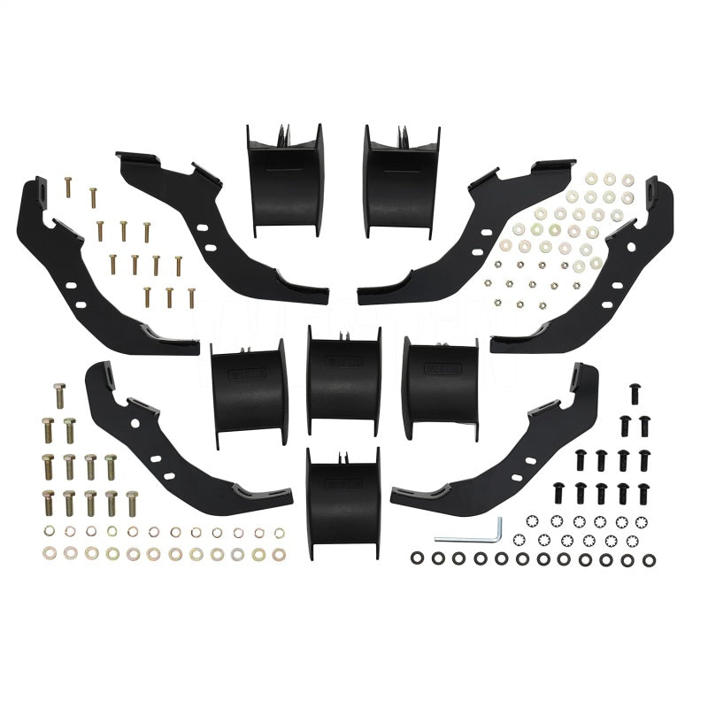 Westin 21-22 Ford Bronco (4-Door) PRO TRAXX 5 Oval Nerf Step Bars - Textured Black - Mammoth Racing -
