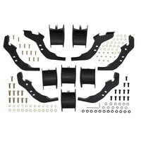 Westin 21-22 Ford Bronco (4-Door) PRO TRAXX 5 Oval Nerf Step Bars - Textured Black - Mammoth Racing -