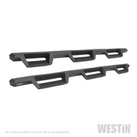 Westin 14-18 Chevrolet Silverado 1500 DC 6.5ft Bed HDX Drop W2W Nerf Step Bars - Tex. Blk - Mammoth Racing -
