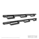 Westin 14-18 Chevrolet Silverado 1500 DC 6.5ft Bed HDX Drop W2W Nerf Step Bars - Tex. Blk - Mammoth Racing -
