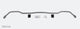 Hellwig 20-21 Jeep Gladiator Solid Heat Treated Chromoly 7/8in Rear Sway Bar - Mammoth Racing -